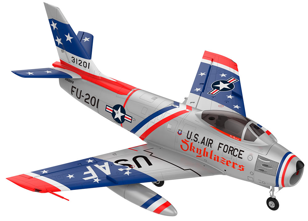 HSD F-86 Sabre Sky Blazer 120mm PNP Jet Flight Image