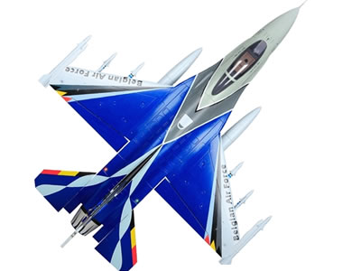 HSD F-16 105mm Jet PNP Belgian Air Force RC Jet