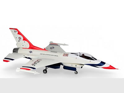 HSD F-16 Thunderbirds 105mm Jet PNP RC Airplane