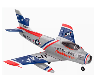 HSD F-86 Sabre Blue Sky Blazer 120mm PNP Jet RC Airplane