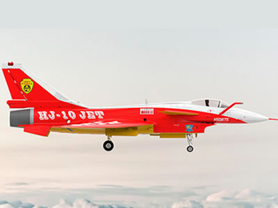 HSD HJ-10 Red White Colors PNP RC Jet