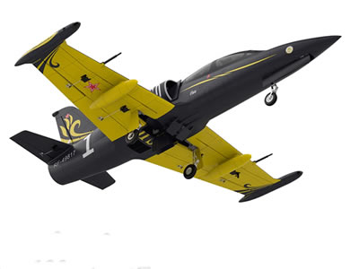 HSD L-39 Black Scheme 120mm Jet PNP RC Airplane