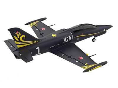 HSD L-39 Black Scheme 120mm Jet PNP RC Airplane