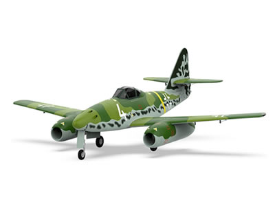 HSD ME-262 Green Camo Twin 90mm Jet PNP RC Airplane