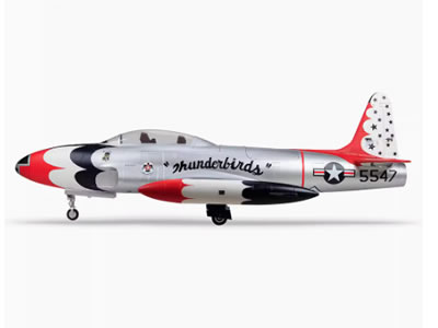 HSD T-33 Thunderbirds 120mm Jet PNP Jet RC Airplane